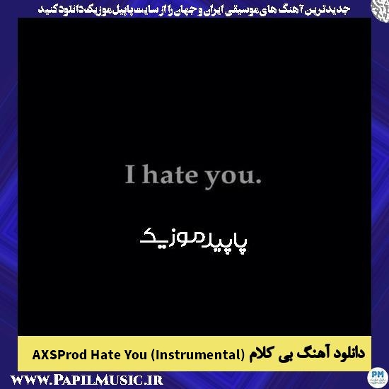 دانلود آهنگ Hate You از AXSProd
